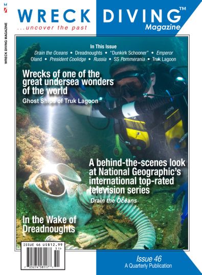 Wreck Diving Magazine digital cover
