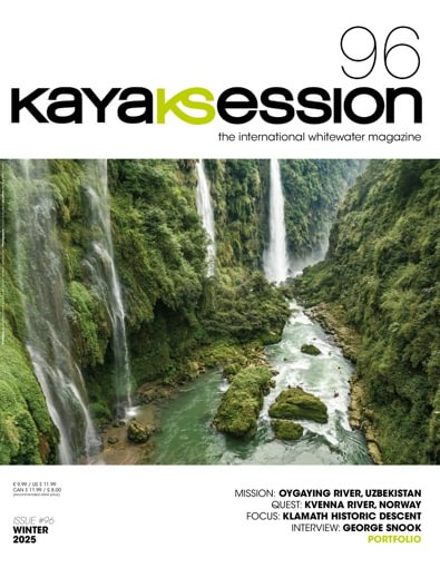 Kayak Session Magazine digital cover