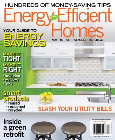 Energy Efficient Homes digital cover