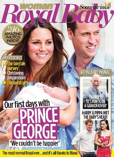 Woman Royal Baby Souvenir issue digital cover