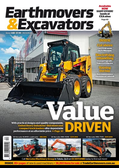 Earthmovers & Excavators digital cover