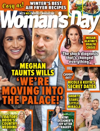 Woman's Day Magazine NZ digital cover