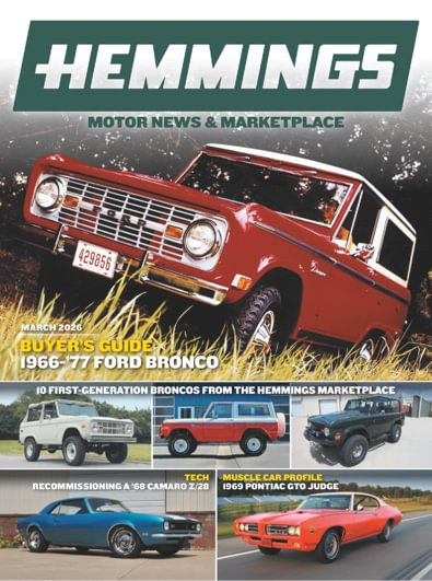 Hemmings Motor News digital cover