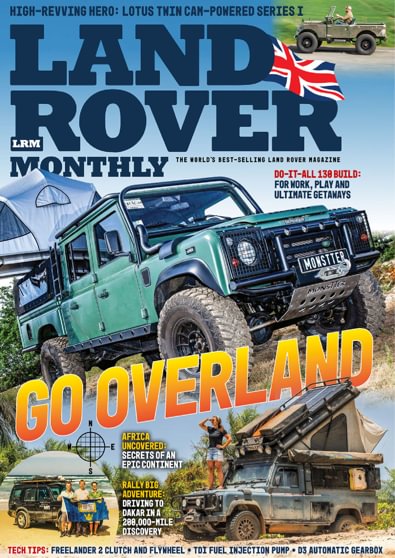 Land Rover Monthly digital cover