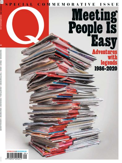 Q Magazine digital cover