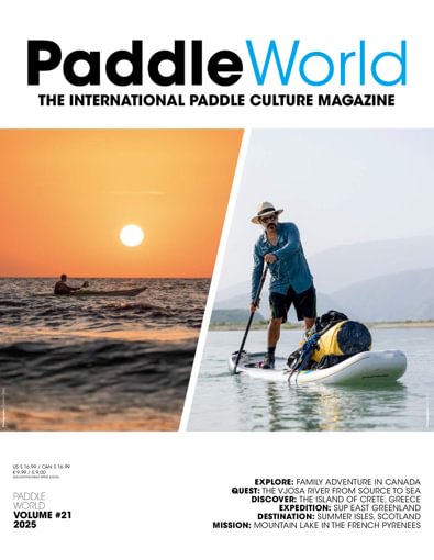 Paddle World Magazine digital cover