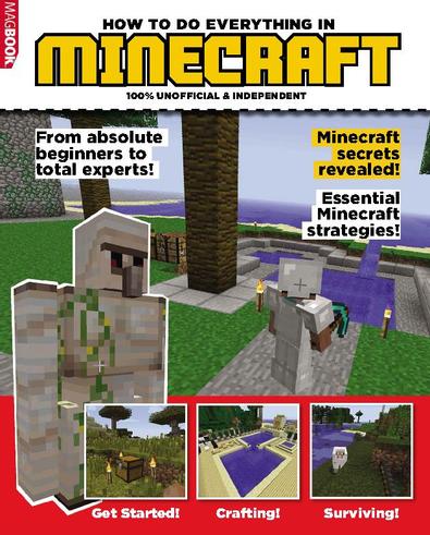 HOW TO DO EVERYTHING IN MINECRAFT digital cover