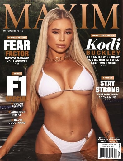 MAXIM New Zealand digital cover