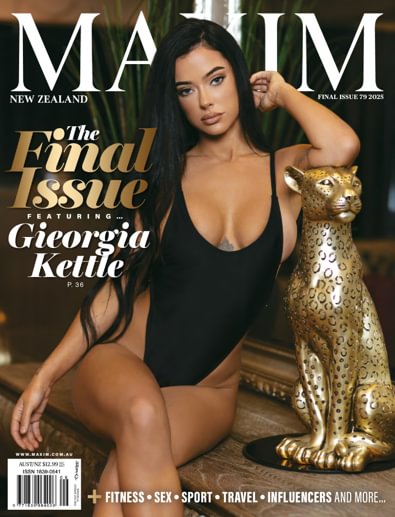 MAXIM New Zealand digital cover