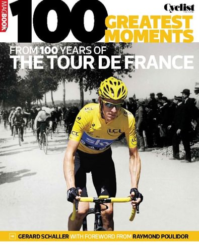 100 greatest moments from 100 years Tour De France digital cover