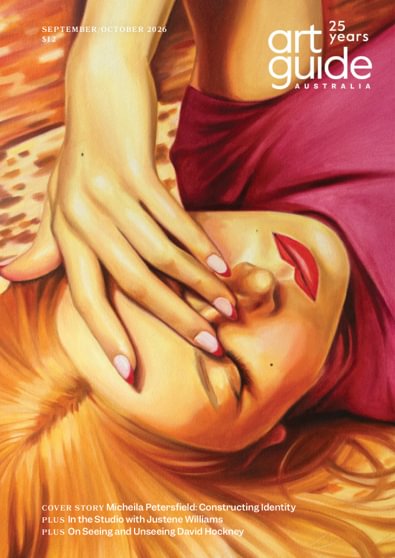 Art Guide Australia digital cover