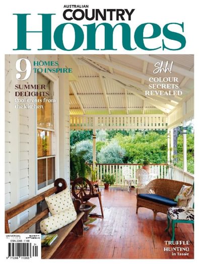 Australian Country Homes digital cover