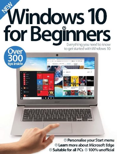 Windows 10 For Beginners digital cover