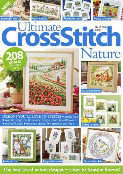 Ultimate Cross Stitch Nature digital cover
