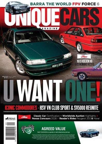 Unique Cars Australia digital cover