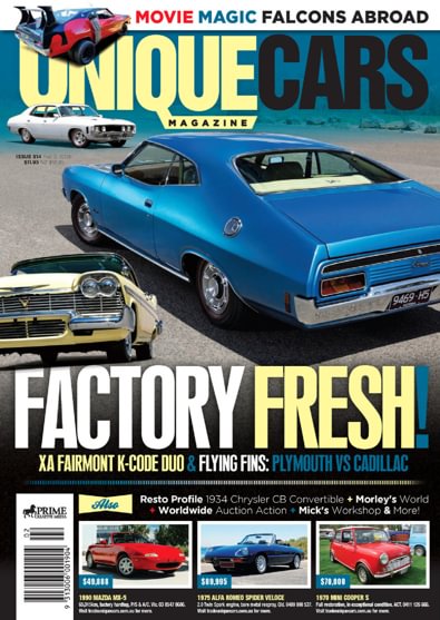 Unique Cars Australia digital cover