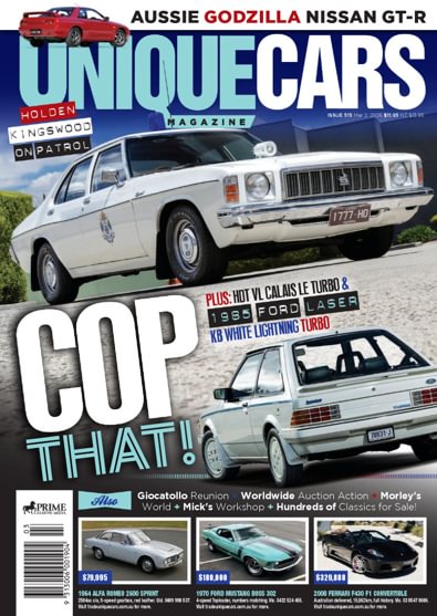 Unique Cars Australia digital cover