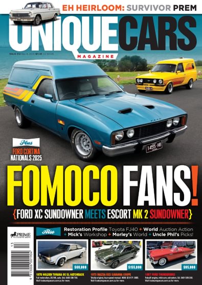 Unique Cars Australia digital cover