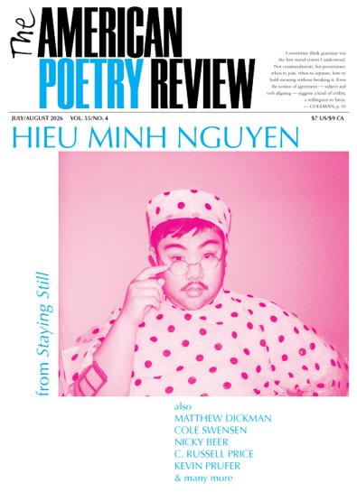 The American Poetry Review digital cover