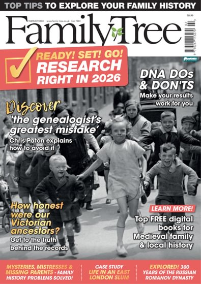 Family Tree UK digital cover