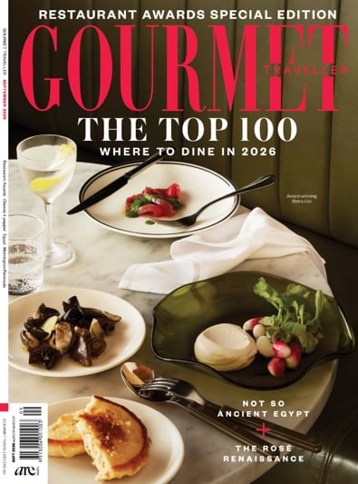 Gourmet Traveller digital cover