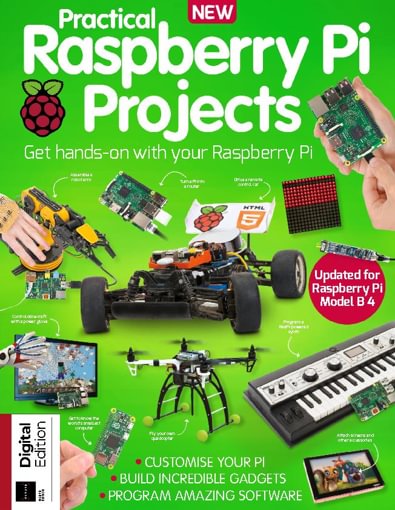 Practical Raspberry Pi Projects digital cover