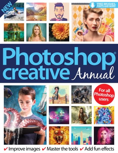 Photoshop Creative Annual digital cover