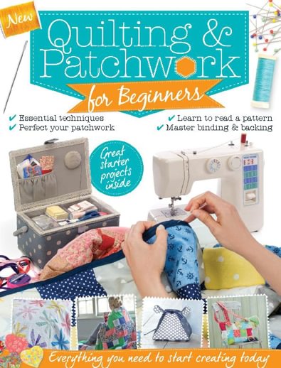 Patchwork & Quilting for Beginners digital cover