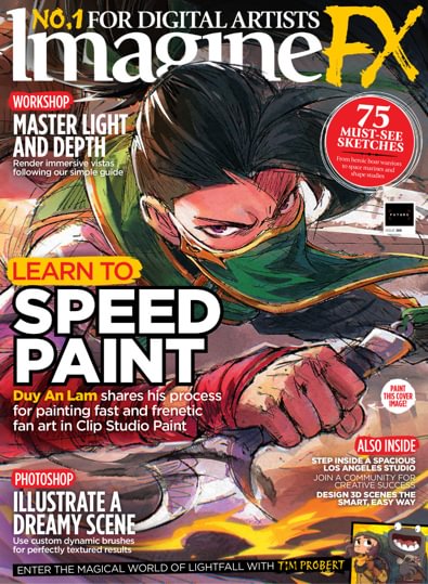 ImagineFX digital cover