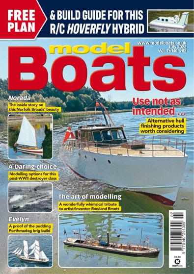 Model Boats digital cover