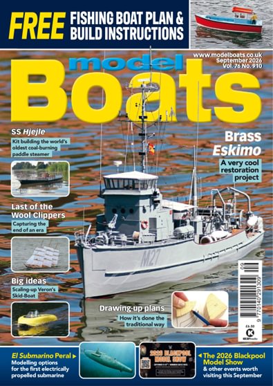 Model Boats digital cover