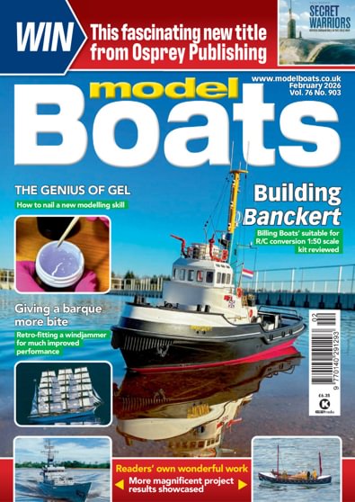 Model Boats digital cover