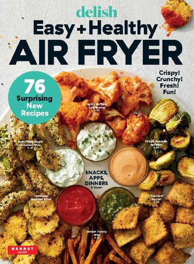 Delish Easy + Healthy Air Fryer digital cover