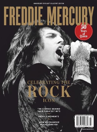 Freddie Mercury - 50 Years of Queen: Celebrating t digital cover