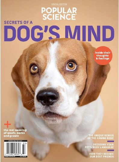 Popular Science - Secrets Of A Dog's Mind digital cover