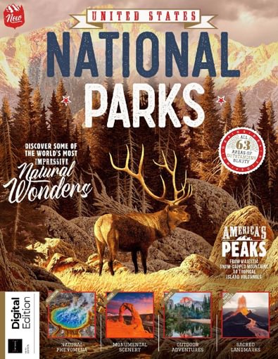 US National Parks digital cover