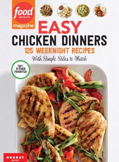 Food Network Easy Chicken Dinners digital cover