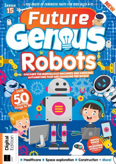Future Genius: Robots digital cover