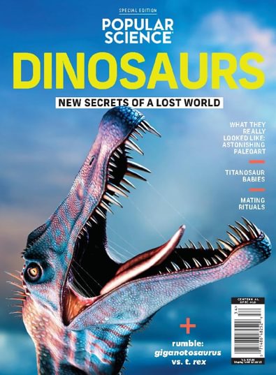 Popular Science - Dinosaurs: New Secrets Of A Lost digital cover