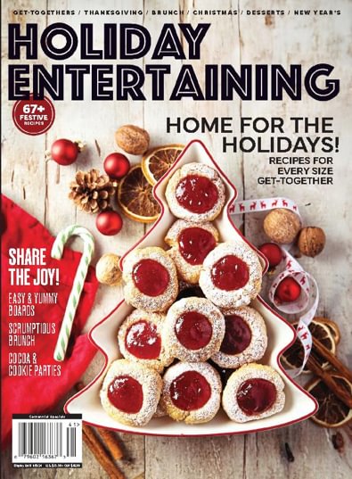 Holiday Entertaining - Home For The Holidays! digital cover