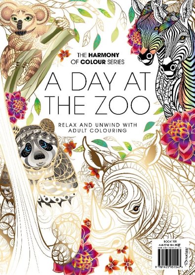 Colouring Book: A Day At The Zoo digital cover