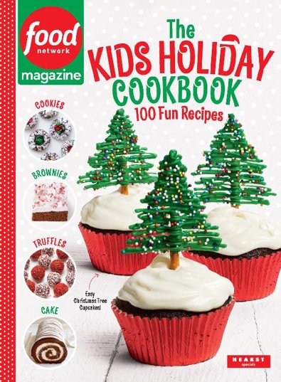 Food Network Kids Holiday Cookbook digital cover