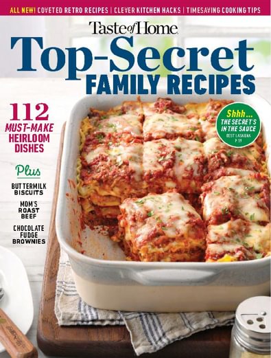 Top Secret Family Recipes digital cover