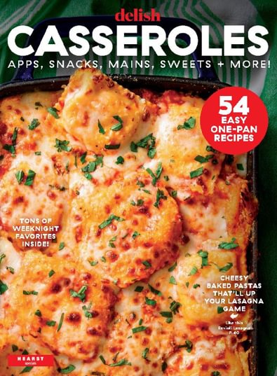 Delish Casseroles digital cover