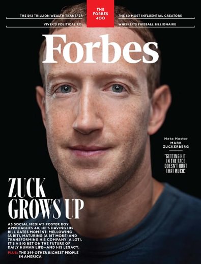 Forbes digital cover