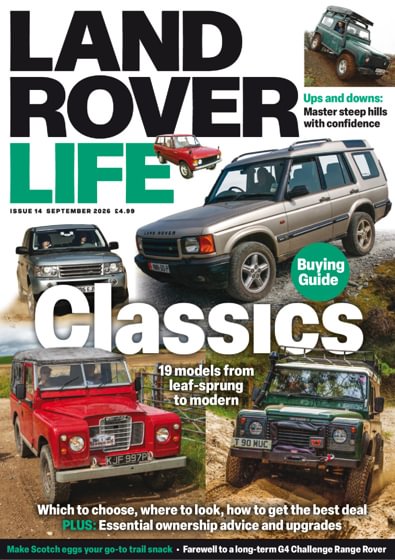 Land Rover Life digital cover
