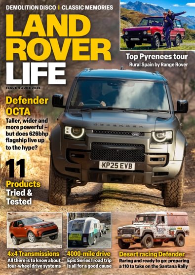 Land Rover Life digital cover