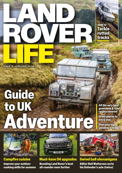 Land Rover Life digital cover