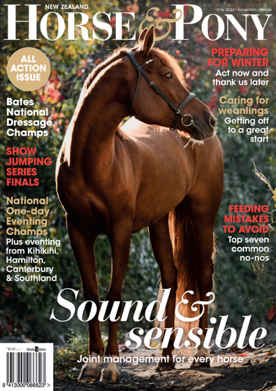 NZ Horse & Pony magazine cover