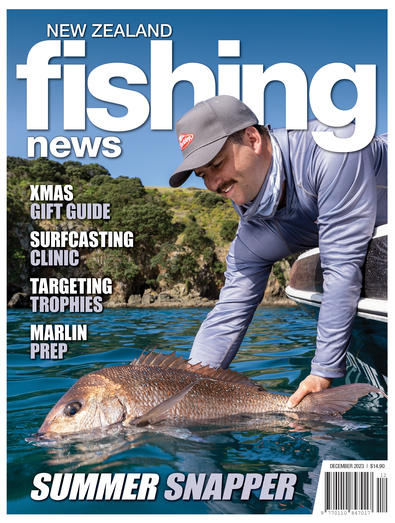 NZ Fishing News magazine cover